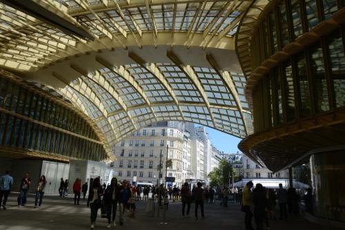 Nouveau toit du Forum des Halles