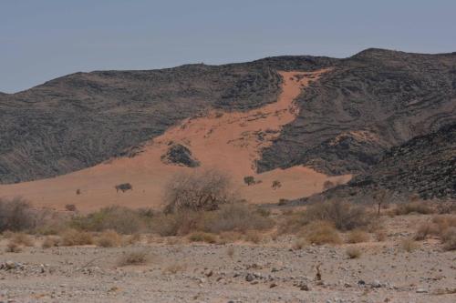 Sur la C19 en direction de Sossusvlei