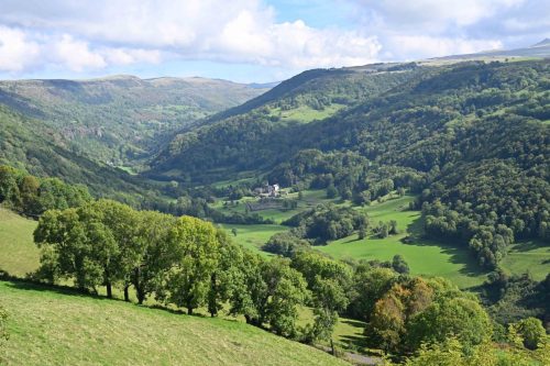 Point de vue de Barrouze à  Salers