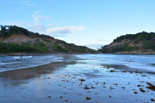 Tombolo de Saint-Marie