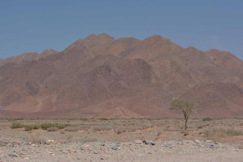 Sur la C19 en direction de Sossusvlei