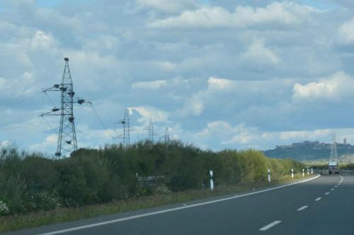 Nids de Cigognes blanches près de Trujillo