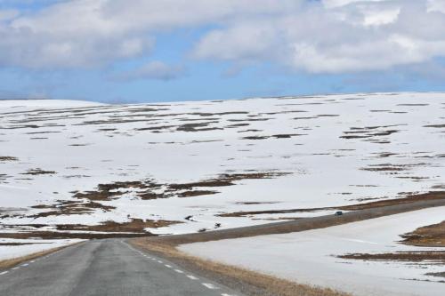 Sur la 891, entre Gednje et Batsfjord