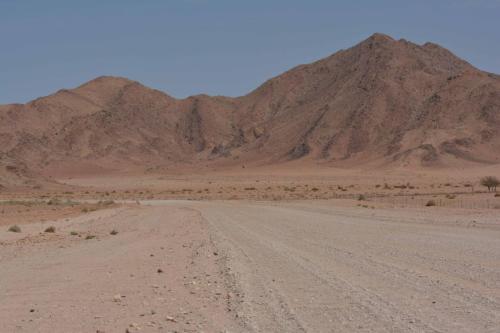 Sur la C19 en direction de Sossusvlei