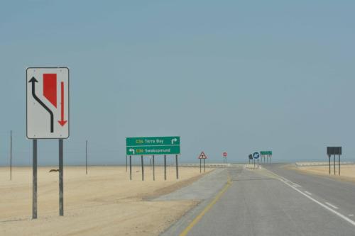 Sur la C35 arrivée sur la côte des squelettes