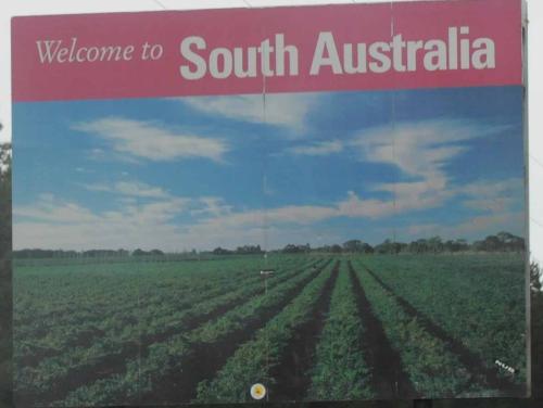 Nous entrons en Australie Méridionale