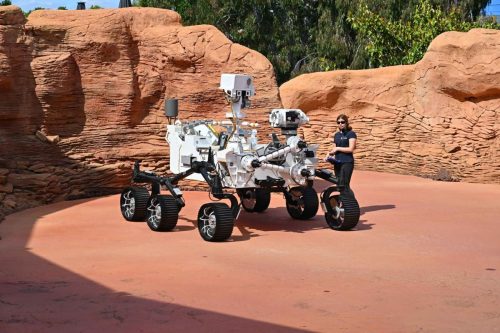 Rover Persévérance (réplique taille réelle)