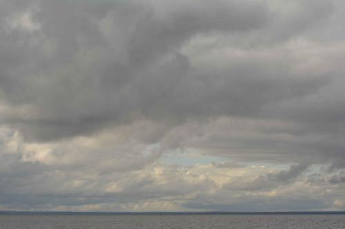 Golfe de finlande sur la mer Baltique