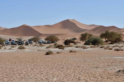 Parking pour aller à Deadvlei