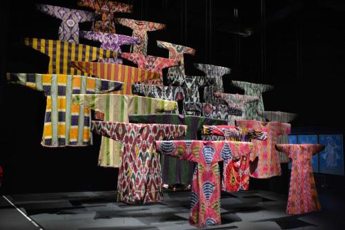 Exposition "Sur les routes de SAMARCANDE, merveilles de soie et d'or"