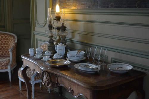 La salle à manger Château du Plessis-Bourré (Maine et Loire)