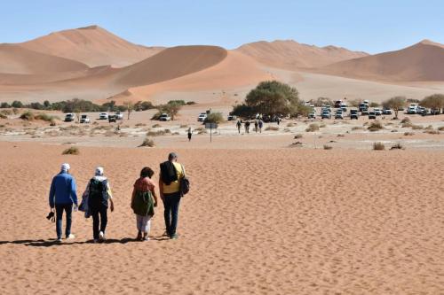 Parking pour aller à Deadvlei