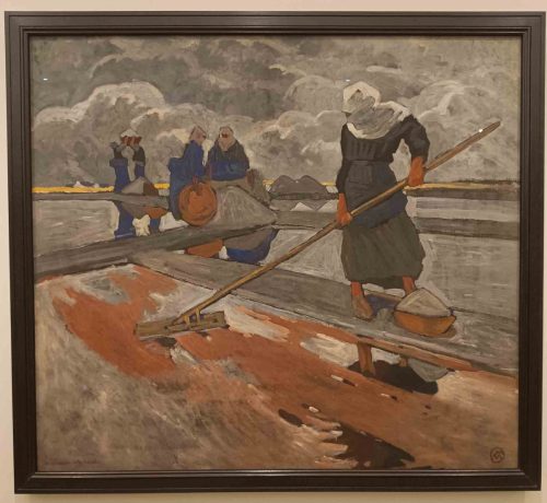 Ramasseuses de sel à Guérande 1928 Mathurin Méheut