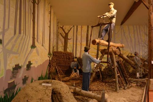 Village musée du Der à Sainte Marie du lac-Nuisement (51 Marne)