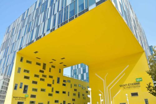 La « Cité des Affaires » de Saint-Etienne (Loire)