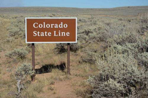 Changement d'état entre Colorado et Utah