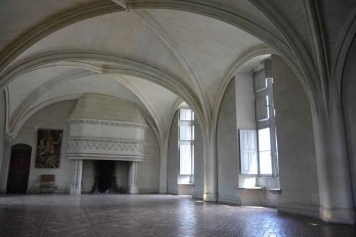 La salle du parlement Château du Plessis-Bourré (Maine et Loire)