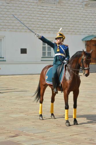 Parade du régiment Présidentiel