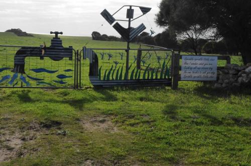 Entrée d'une ferme, sympa