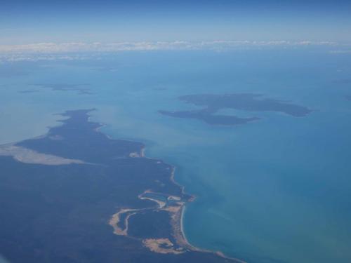 Golfe de Carpentaria au nord de l'Australie