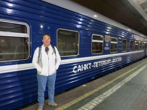 Train de nuit pour Saint-Petersbourg