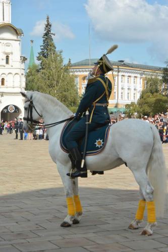 Parade du régiment Présidentiel