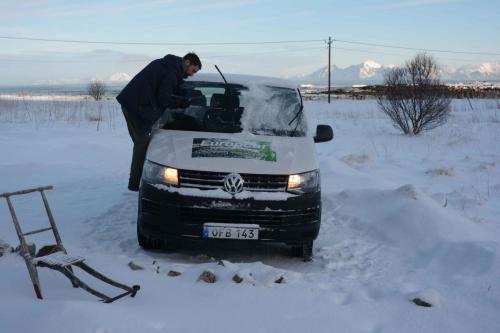 Dégivrage au petit matin