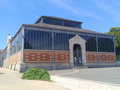Halles, style Baltard, 1903 à Melle