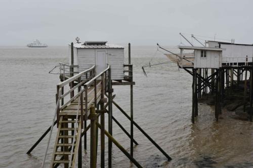 Carrelets, bac Royan-Pointe de Grave