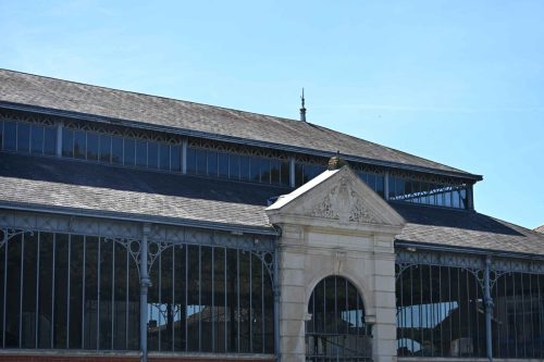 Halles, style Baltard, 1903 à Melle
