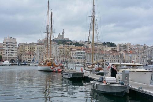 Vieux-port et Notre-Dame de la Garde