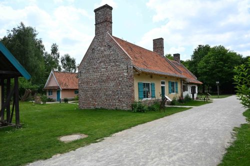 Maison de Bollezeele (Flandre) 18ème siècle