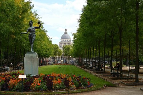 Jardin du Luxembourg et Panthéon