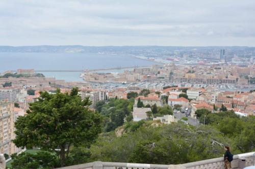 Vieux-port depuis Notre-Dame de la Garde