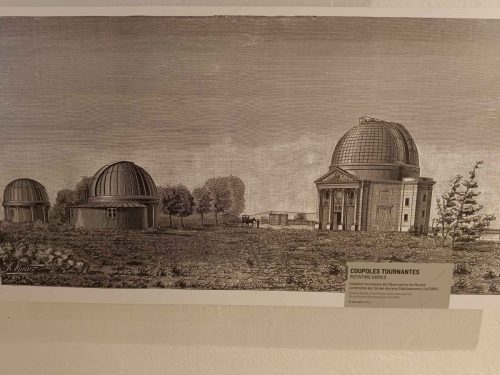 Coupoles tournantes de l'observatoire de Meudon