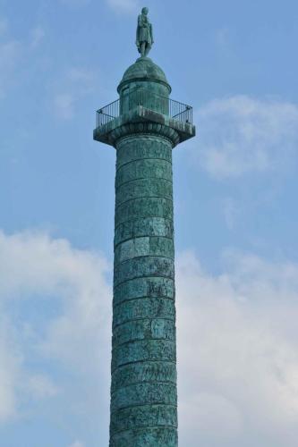 Place Vendôme, Colonne Vendôme érigée en 1810