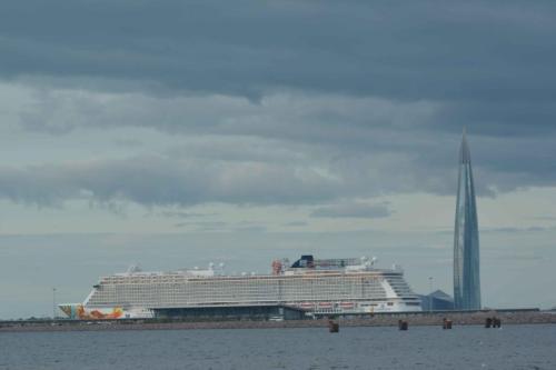 Bateau de croisière Norvègien, Lakhta Center