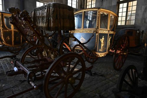 Berline d'apparat de la famille Tanara vers 1800