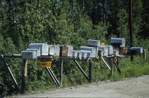 Route entre Anchorage et Denali