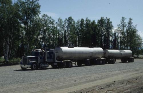 Route entre Anchorage et Denali