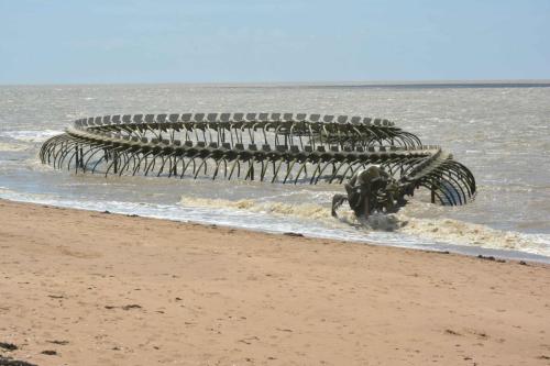 Serpent d'Océan, Oeuvre Estuaire - Saint Brevin
