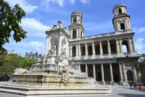 Fontaine des Quatre Evêques  Eglise Saint-Sulpice