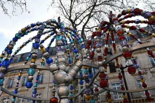 Métro Palais-Royal (création de Jean-Michel Othoniel 1996)