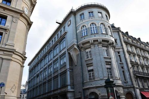 Rue du Louvre, Central téléphonique Gutenberg (1891-1908)