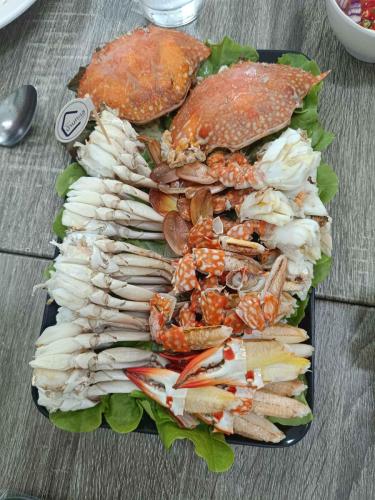 Restaurant en bord de mer