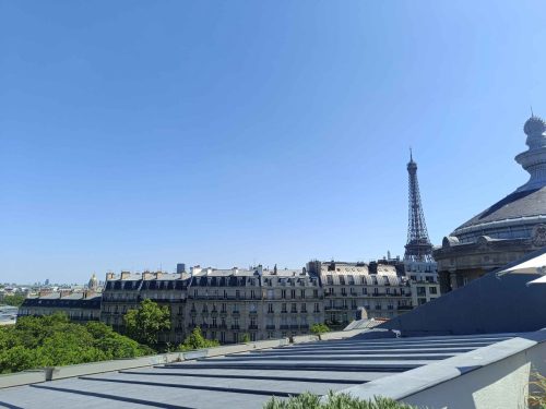 Vue depuis la terrasse du musée