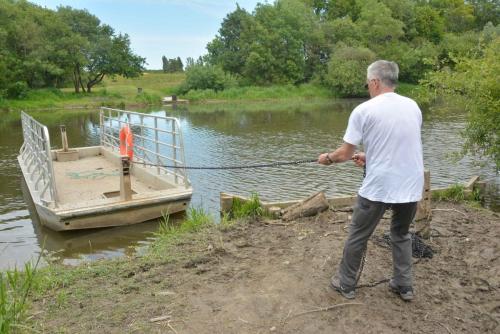 Bac à chaine à Pont-Saint-Martin