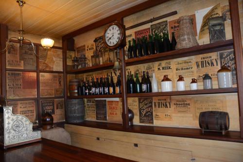 Bar pour les passagers qui attendaient de prendre le bateau entre Warrnambool et Melbourne 