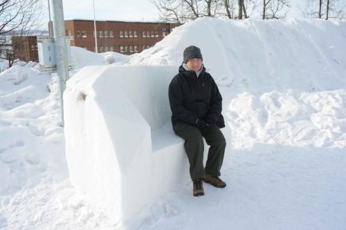 Parc de jeux d'enfants à Kiruna