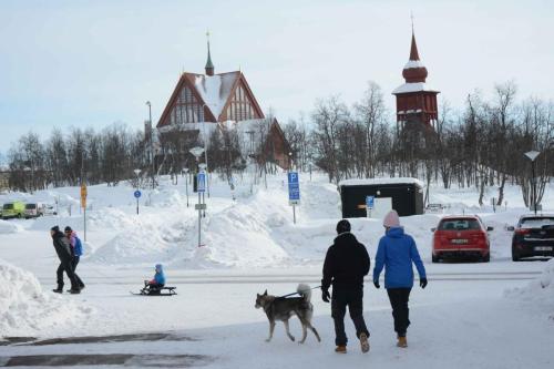 Dimanche aprés midi typique à Kiruna